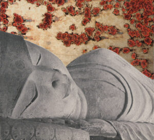 Sleeping Buddha collage